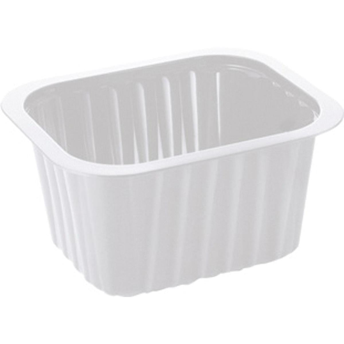 PP-Schälchen Weiß PP 138x114