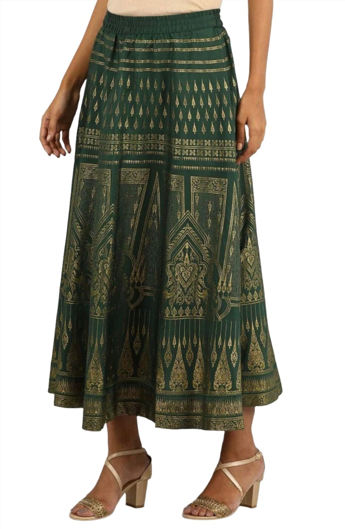 Indian Printed Long Skirt In Germany