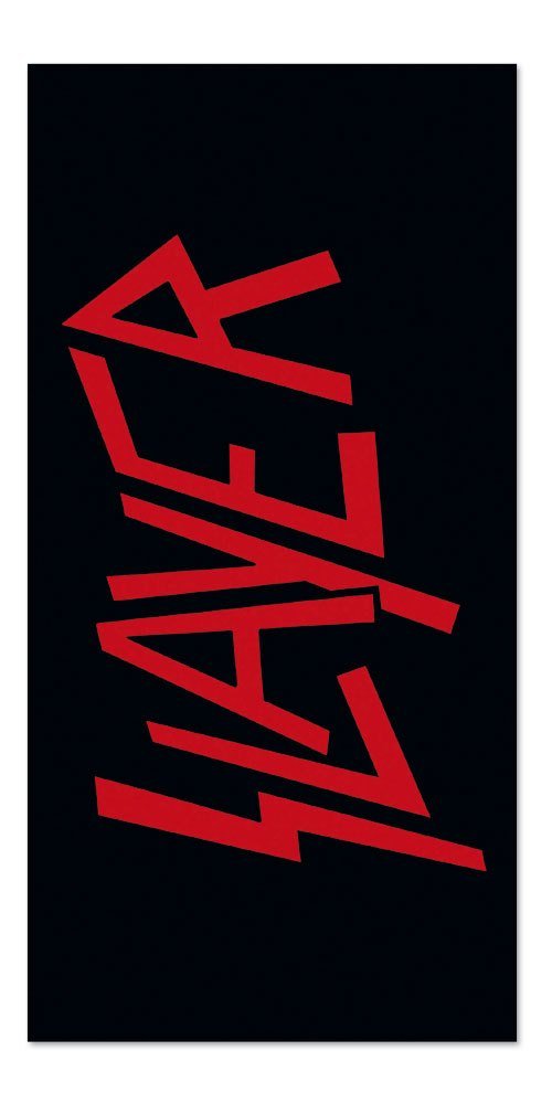 Slayer Handtuch mit Logo, 150 × 75 cm