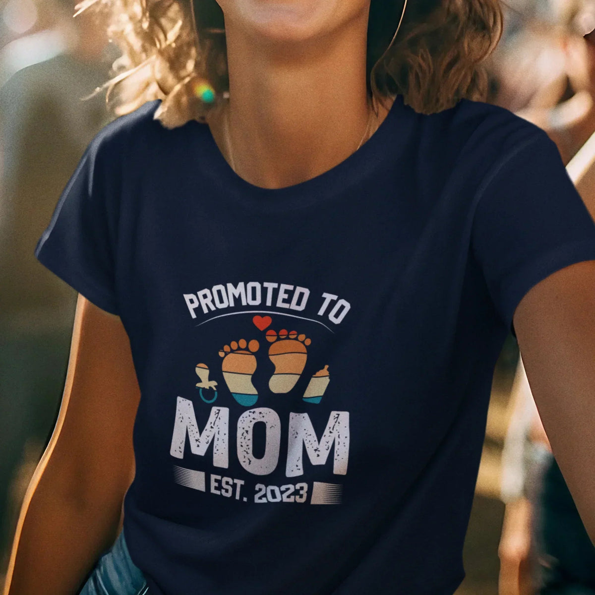 MOM T-Shirt PROMOTED personalisiert