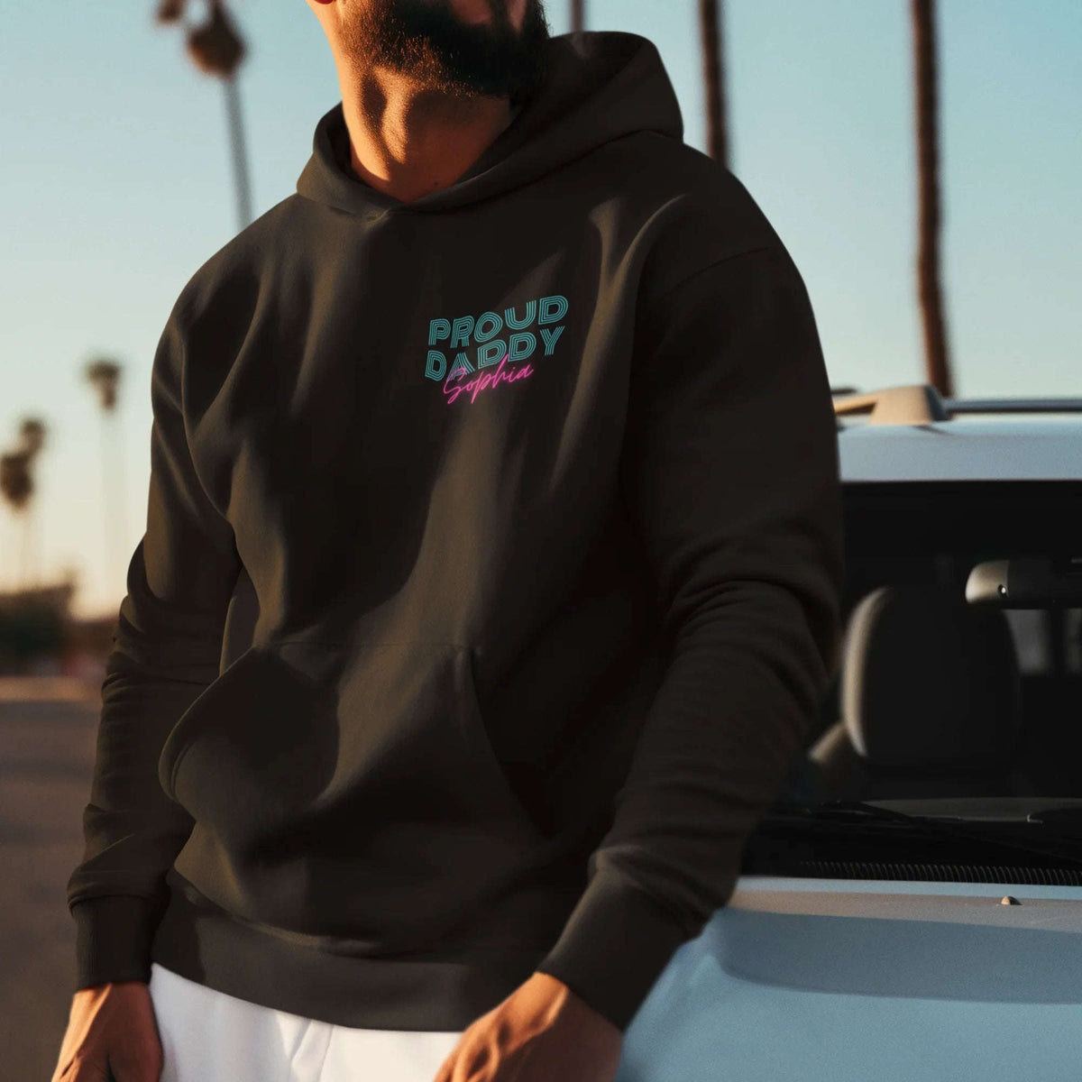 PAPA Hoodie PROUD personalisiert Namma Markt