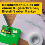 Scotch® Magic™ Unsichtbares Klebeband