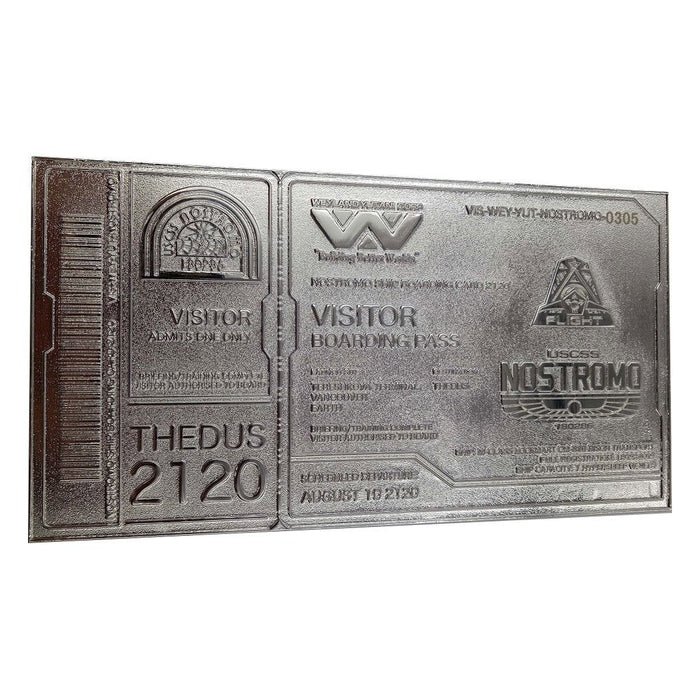 Alien Nostromo Ticket Replik, limitiert