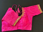 Silk Temple Coin Blouse