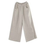 Luftige Damen Sommer Stoffhose
