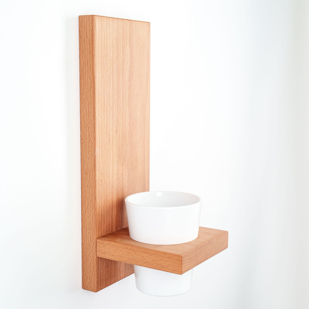 Toilettenbürstenhalter LARA aus Holz