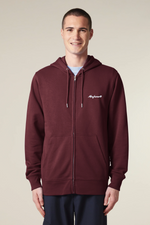 White Label Stick Iconic Unisex-Medium-Fit-Zip-Hoodie
