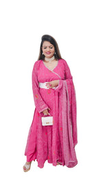Beautiful Designer pakistaniSuit with bandhani digital print
