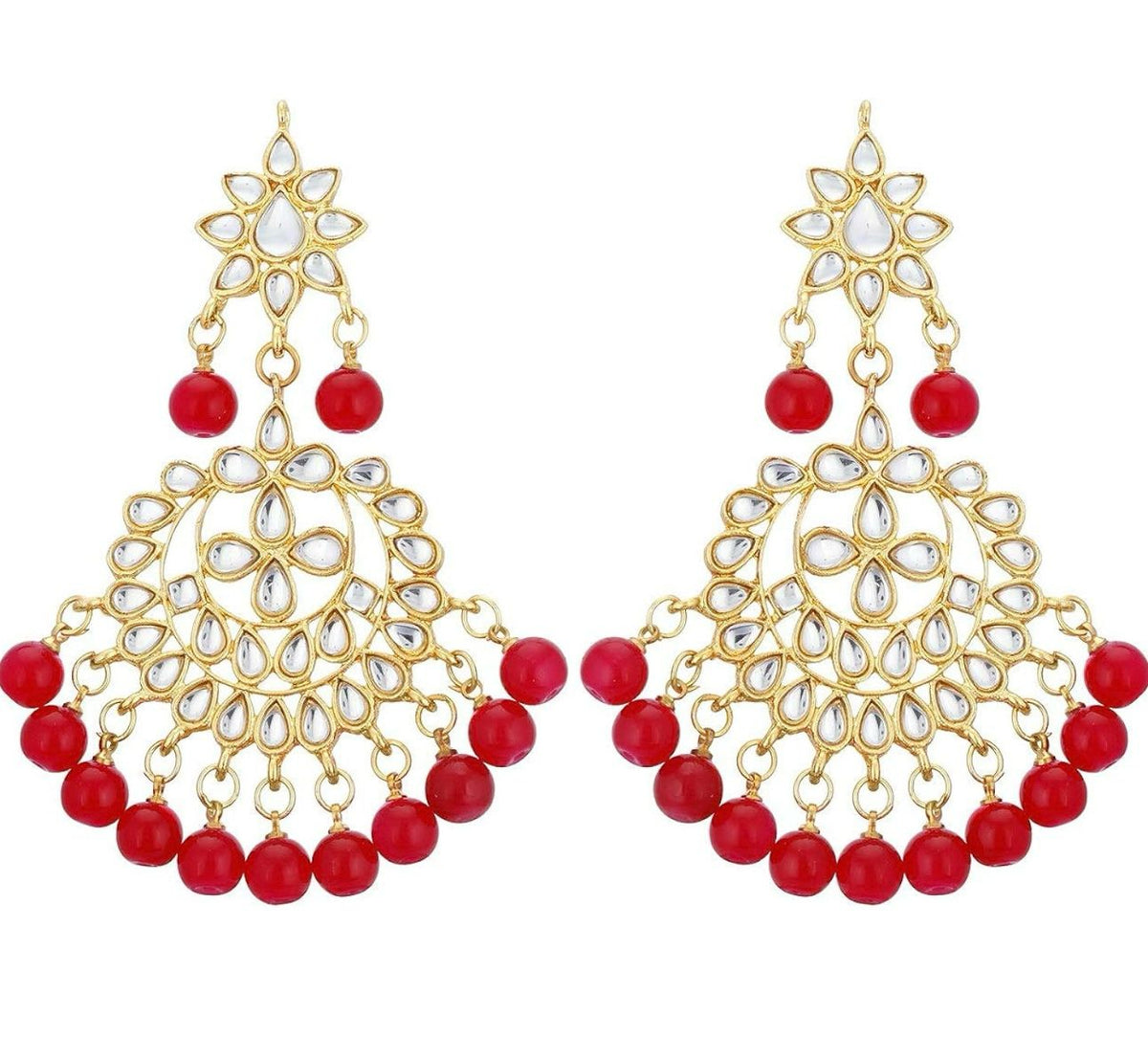 Kundan Gold Plated Choker Necklace Set for Women