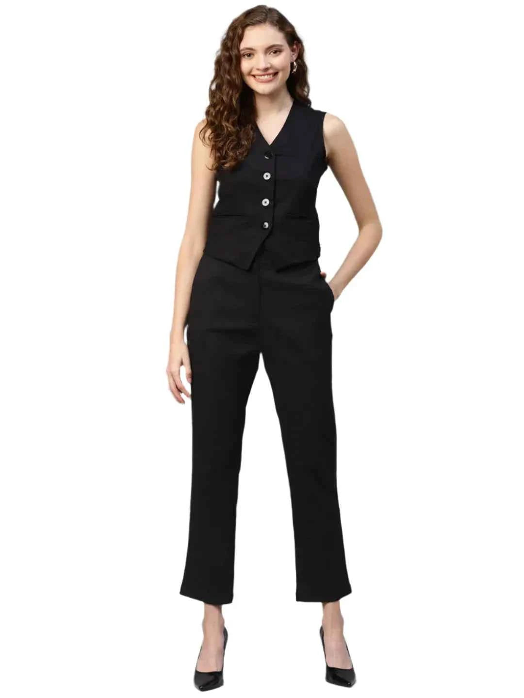 Black Women Co-Ord Set in Berlin