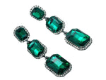 Dangle Earrings Statement Crystal Drop Earrings