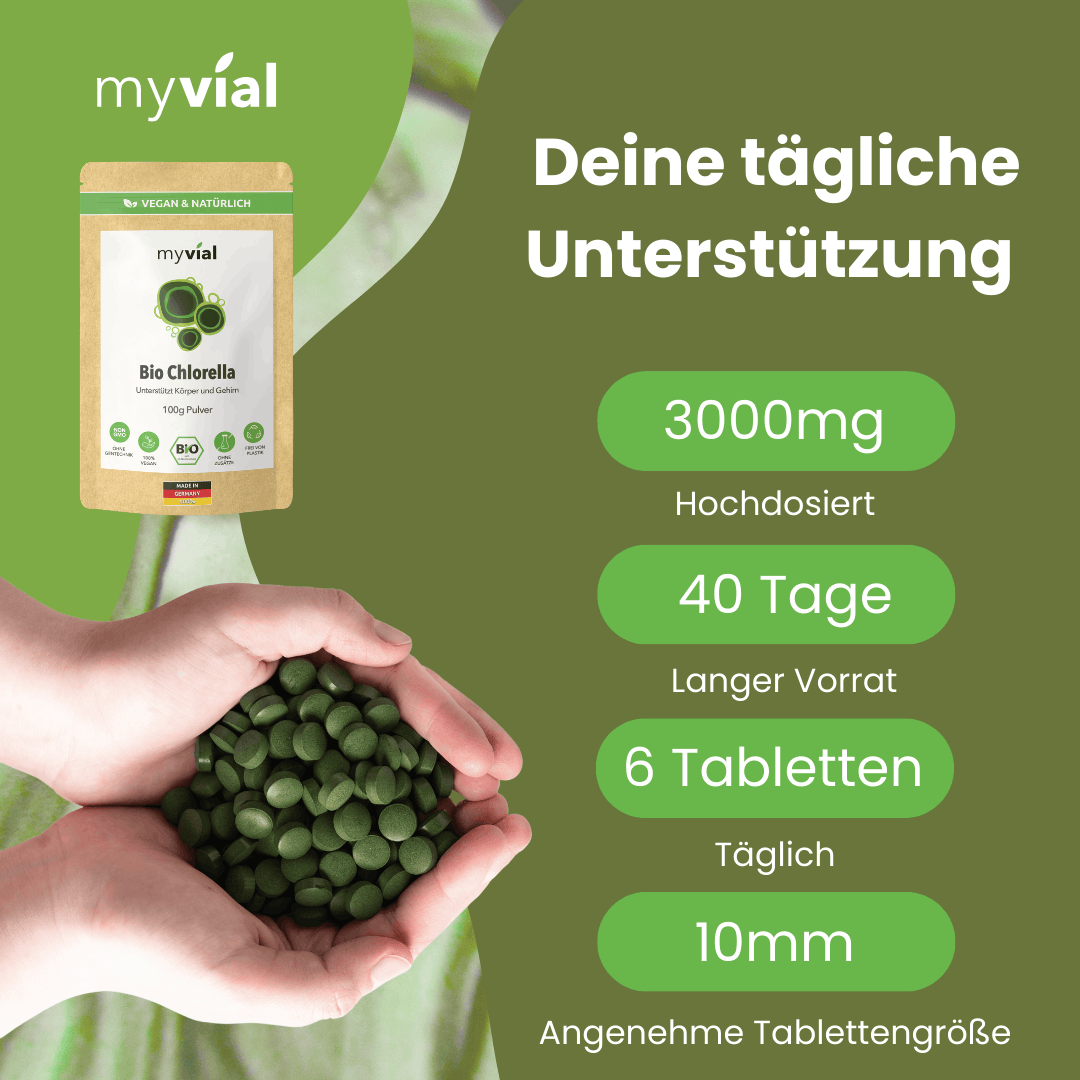 Bio Chlorella Tabletten Presslinge Namma Markt