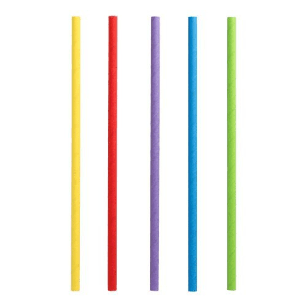 PAPSTAR Shake-Halme Papier Ø 8 mm 25 cm | 135 Stück