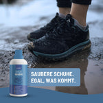 Schuhwaschmittel + Waschnetz
