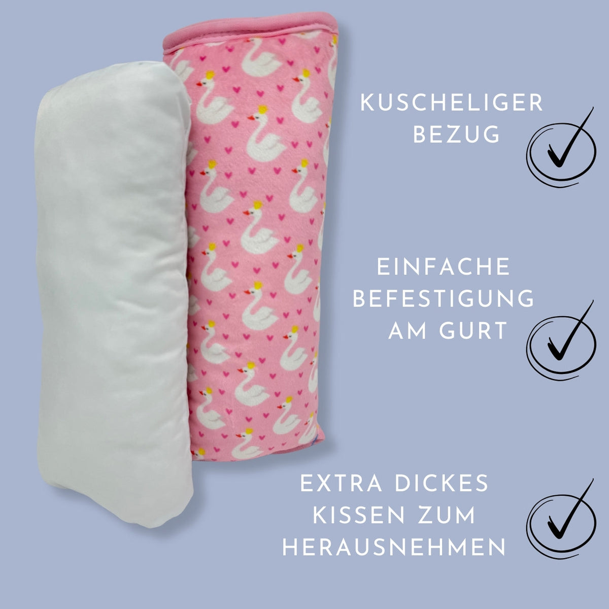 Auto Schlafkissen Schwan