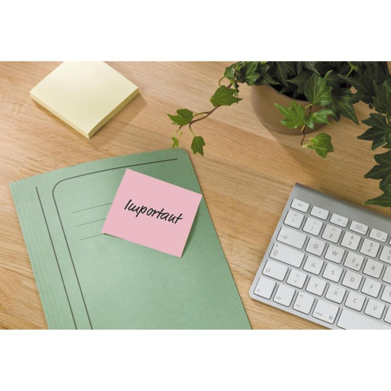 Post-it® Recycling Notes, 38 mm x 51 mm, 100 Blatt/Block, 100% PEFC