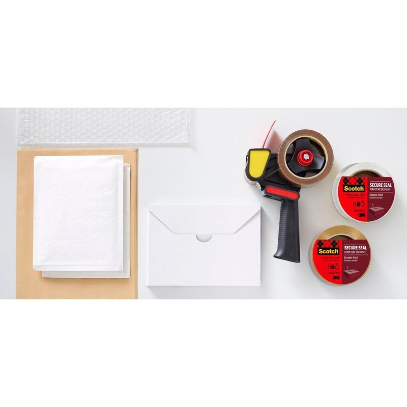 Scotch® Verpackungsklebeband für einen sicheren Verschluss, 50 mm x 66 m