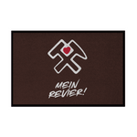 Fußmatte mit Gummirand Mein Revier