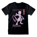 Pokémon Mewtwo T-Shirt aus Baumwolle
