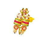 2 PIECE HIGH GOLD PLATED BANGLES.