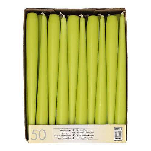 Starpak 50 Leuchterkerzen Ø 2,2 cm · 25 cm
