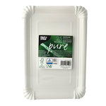 PAPSTAR 25 Teller, Pappe "pure" rund weiss