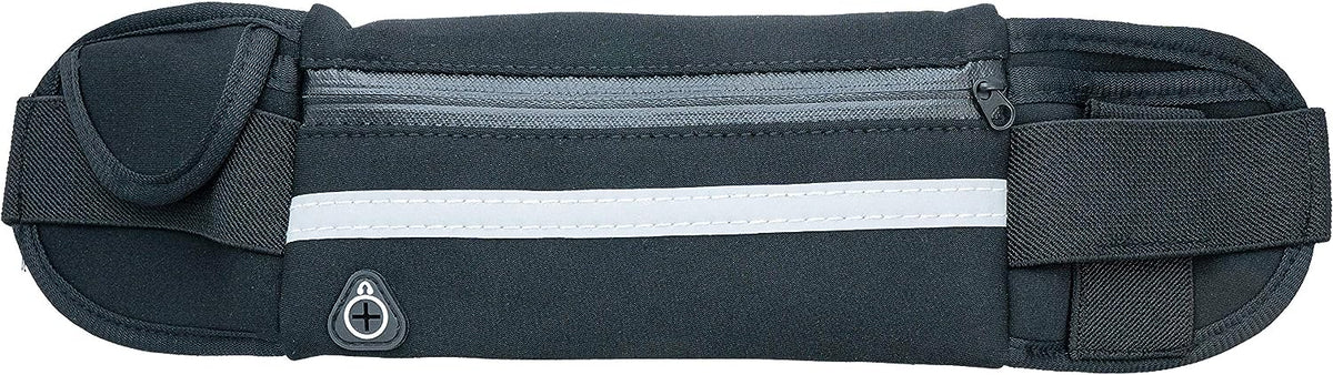 Tasche Gürteltasche Bauchtasche mit Flaschenhalter in Schwarz | System-S