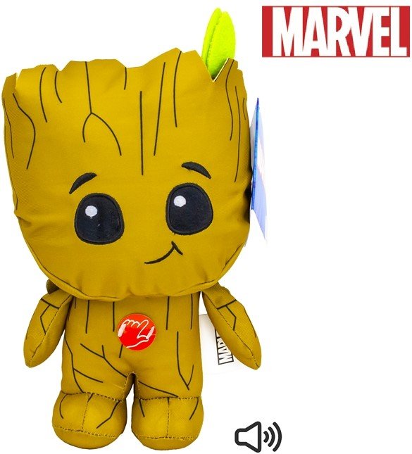Marvel Palz Plüsch Groot mit Sound 17x27 cm