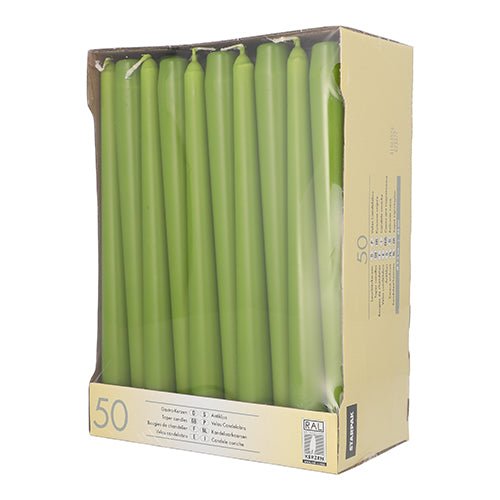 Starpak 50 Leuchterkerzen Ø 2,2 cm · 25 cm