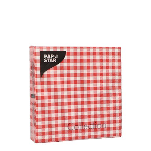 PAPSTAR 20 Servietten, 25 cm x 25 cm 3-lagig 1/4-Falz