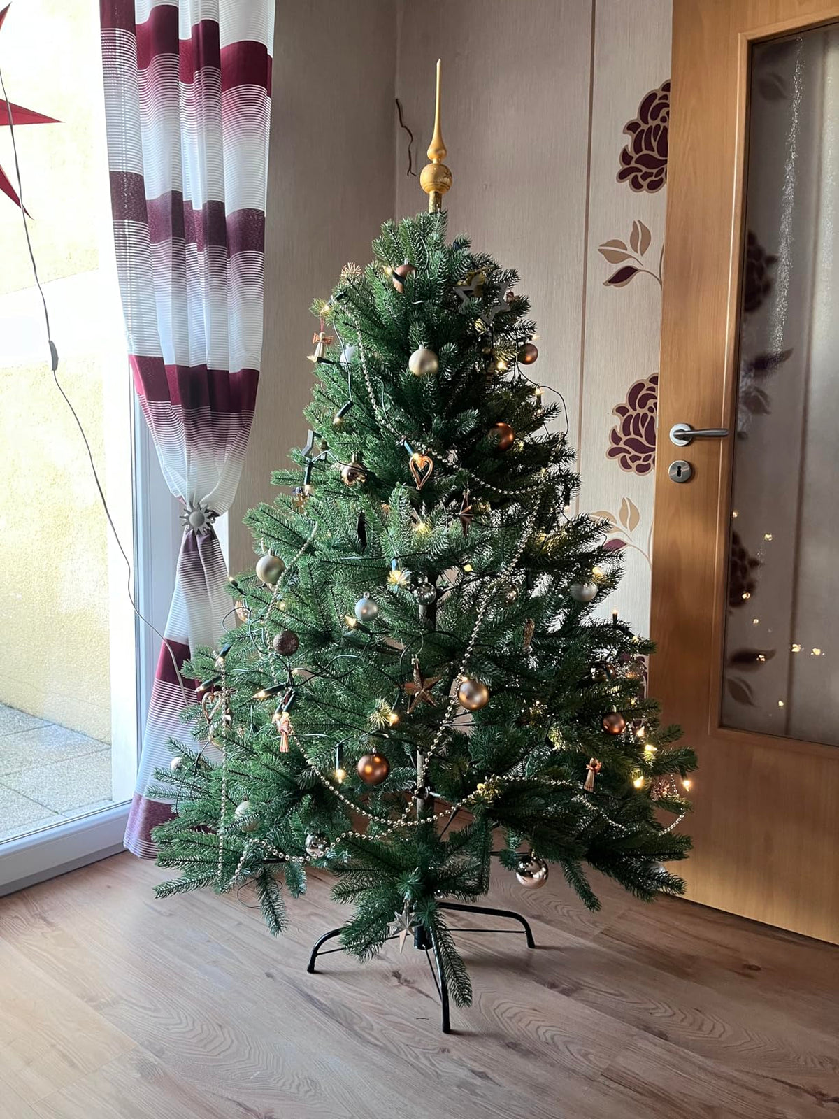 DekoLand Douglasie 210 cm – PE-Spritzguss Weihnachtsbaum