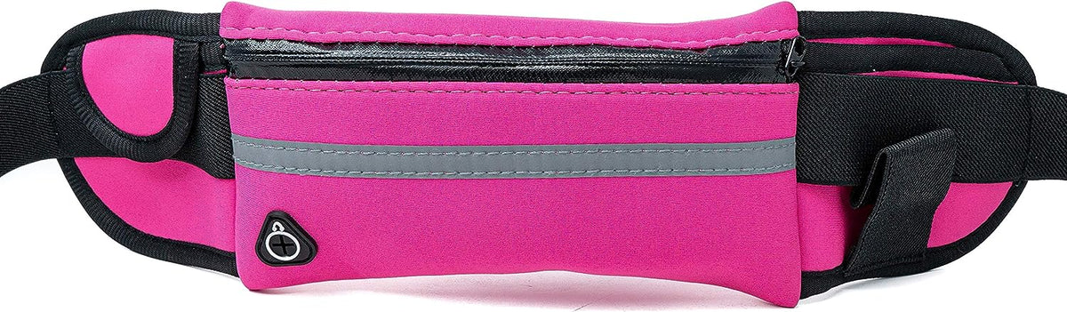 Tasche Gürteltasche Bauchtasche mit Flaschenhalter in Pink | System-S