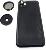 Polarisationsfilter Linse Objektiv (CPL) mit Schutzhülle für iPhone 11 Pro Max | System-S