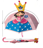 Regenschirm Prinzessin rosa