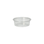Starpak 50 Dressingbecher, PP rund Ø 7,1 cm transparent