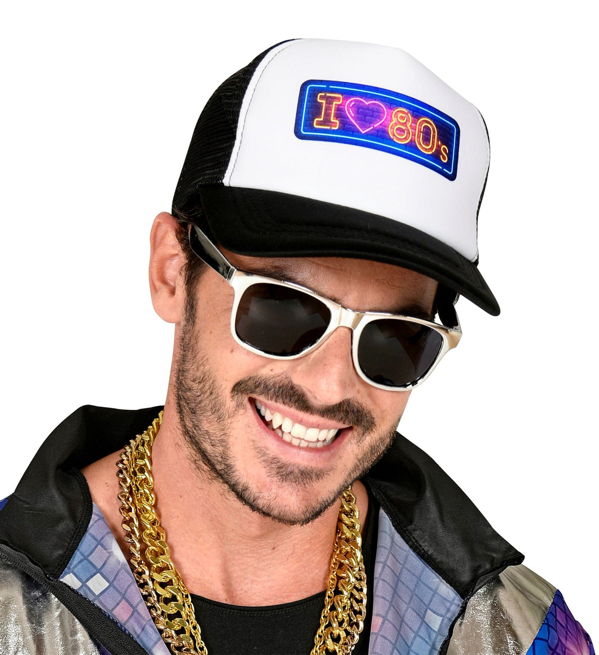 80er Jahre Basecap | 80s Disco Kostüm