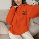 Lotus-Mandala-Hoodie mit Om-Symbol – Spirituelles Yoga-Sweatshirt
