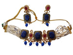 Handcrafted Necklace Set With Kundan And Beads