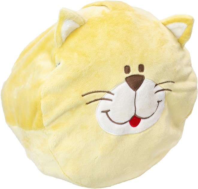 Pyjamatasche Plüsch Katze 16x30 cm