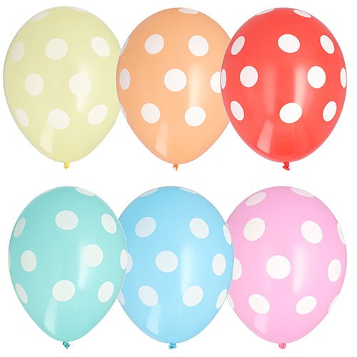 PAPSTAR 6 Luftballons farbig sortiert Ø 29 cm
