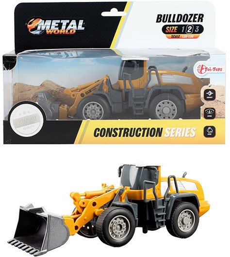 METALL Druckguss Bau Radlader 1:55