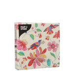 PAPSTAR 20 Servietten, 25 cm x 25 cm 3-lagig 1/4-Falz