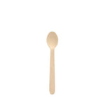 PAPSTAR Kaffeelöffel aus FSC® Holz "pure", 11 cm, umweltfreundlich | Papptray (100 Stück)