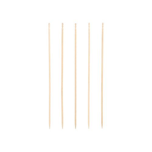 PAPSTAR Fingerfood-Picker "pure" 15 cm, gedrechselt, elegant | Papptray (500 Stück)