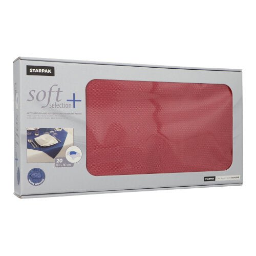 Starpak 20 Mitteldecken, stoffähnlich, Vlies "soft selection plus" 80 cm x 80 cm