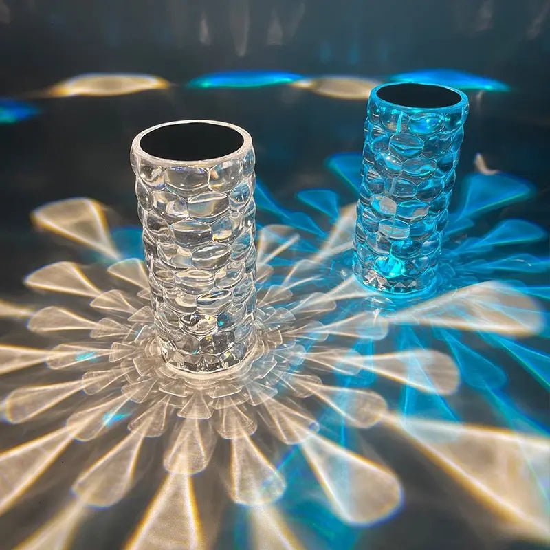 Crystal Table Lamp Rechargeable Diamond Night Light