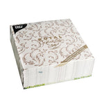PAPSTAR 50 Servietten "ROYAL Collection" 1/4-Falz 40 x 40 cm braun
