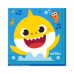 Baby Shark - Servietten | 16 Stück, 33 x 33 cm