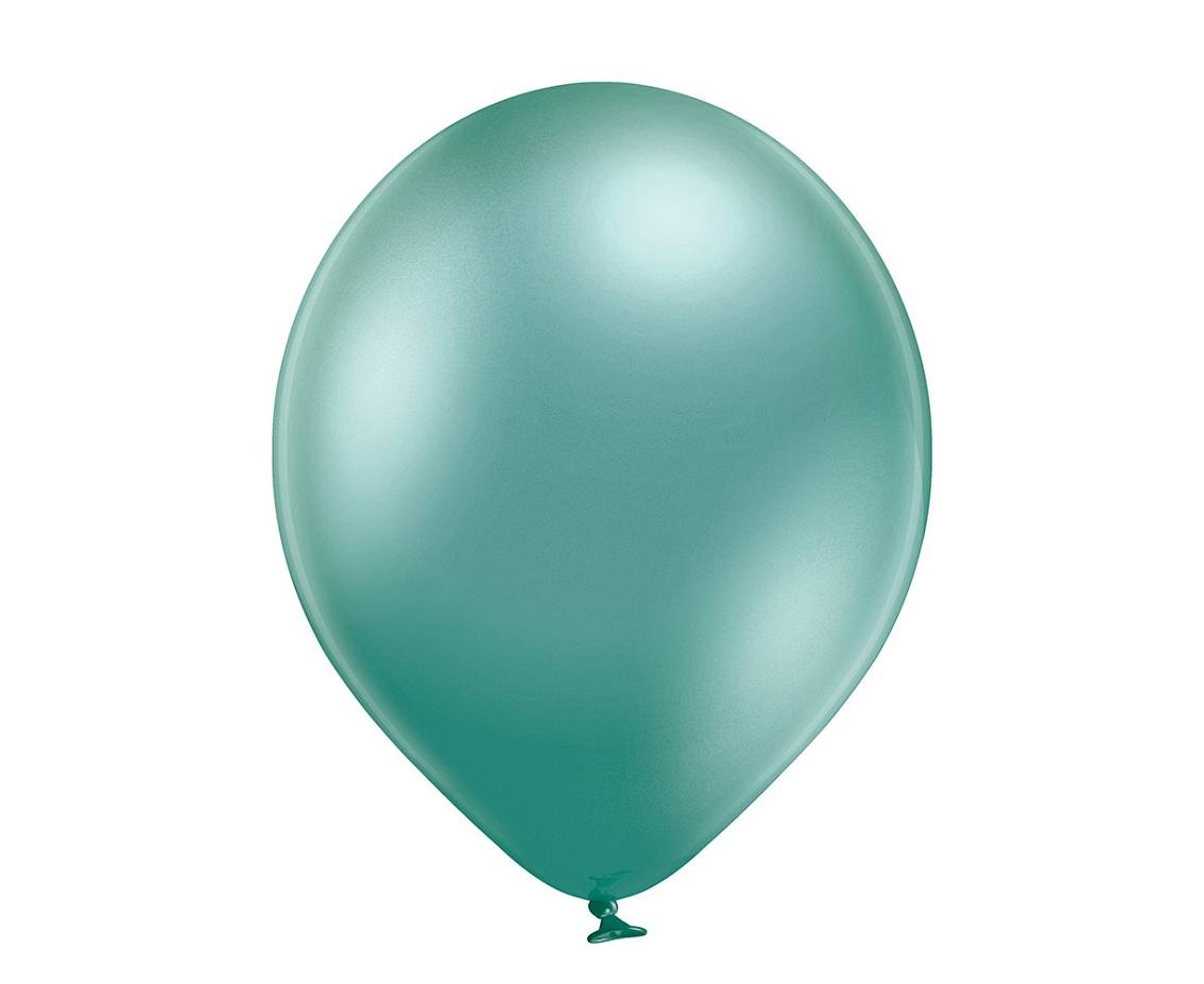 50 Luftballons Uni Glossy Ø30/33cm | Grün