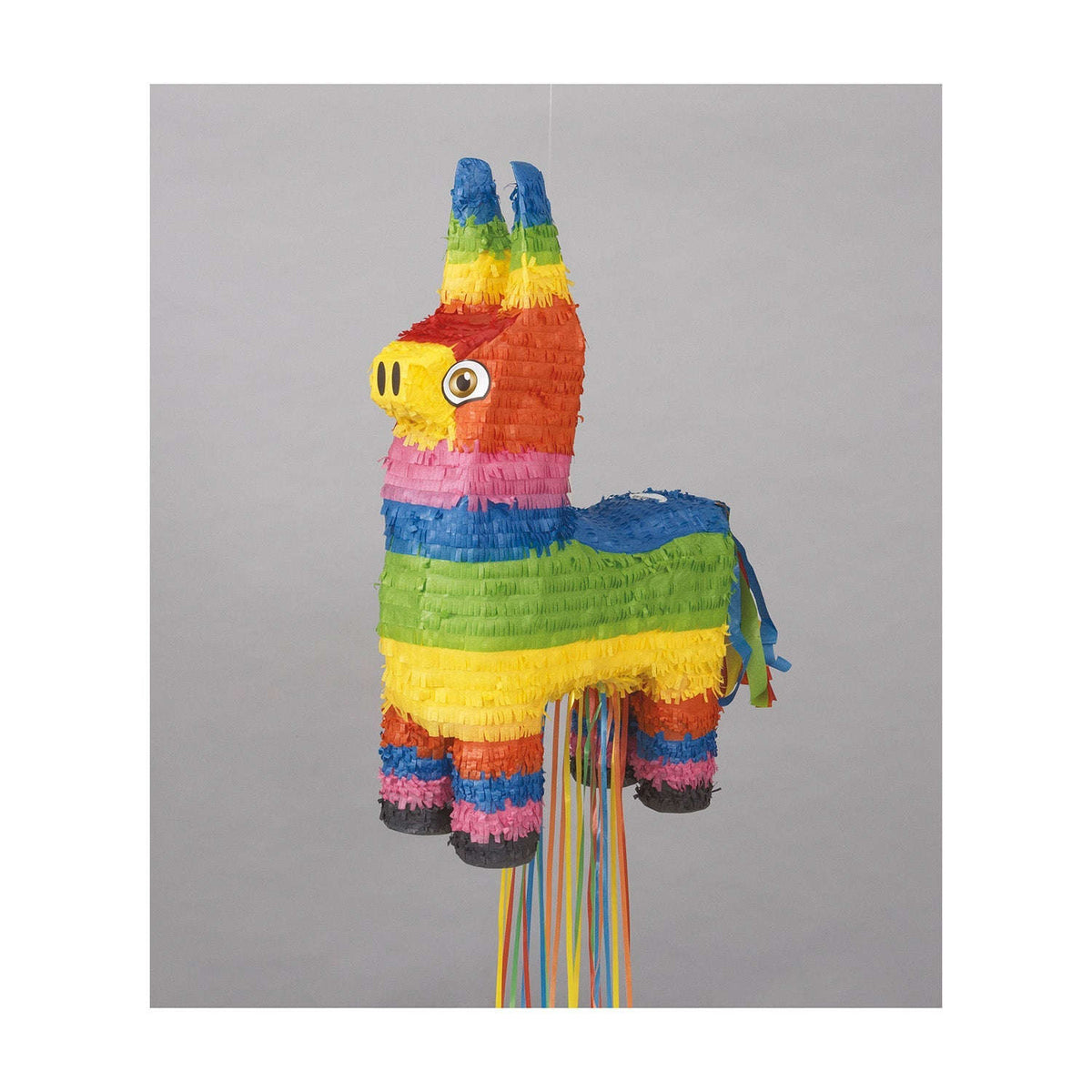 Pinata Esel mit Ziehbändchen bunt | 35 x 10 x 55 cm Namma Markt